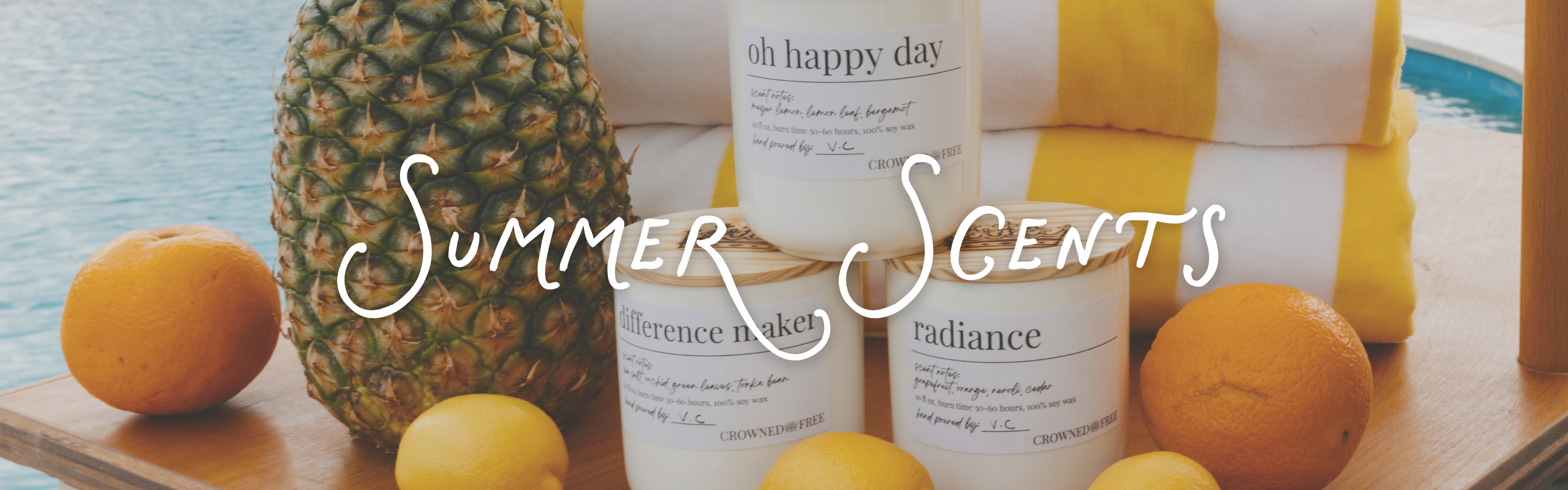 Summer Scents Candle Collection