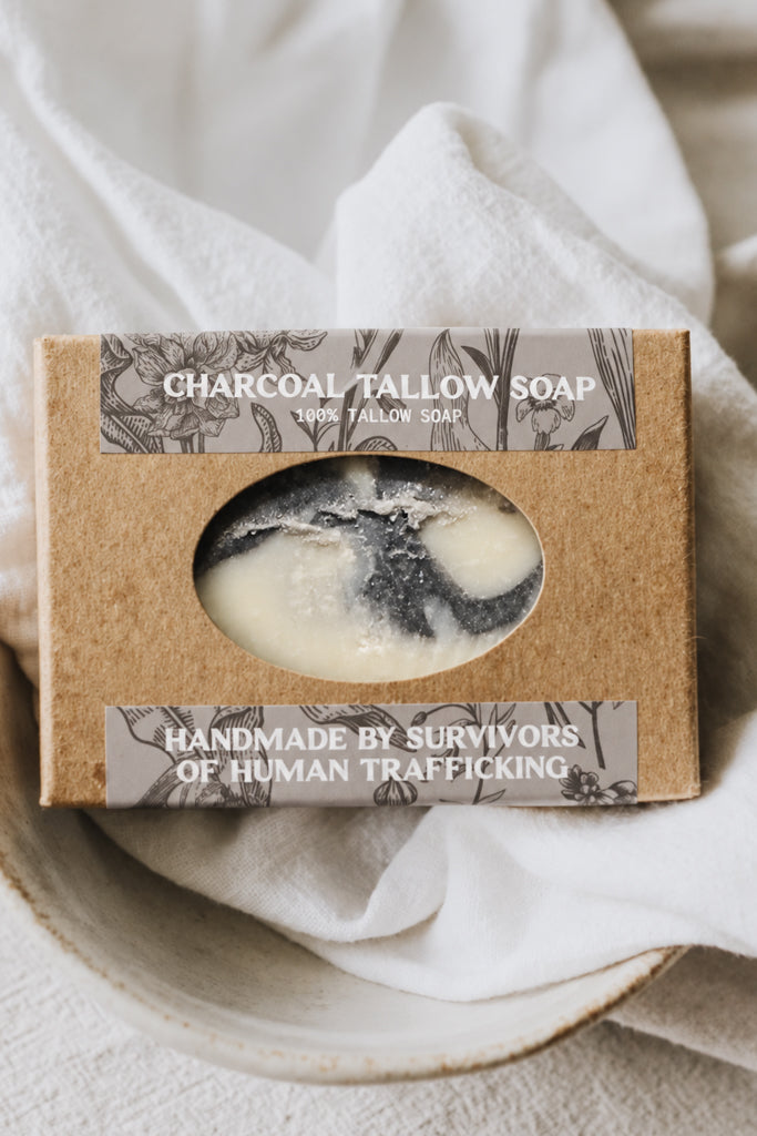 Tallow Soap - Charcoal
