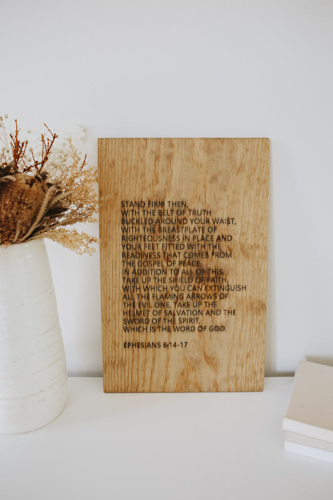 Armor of God Wall Decor