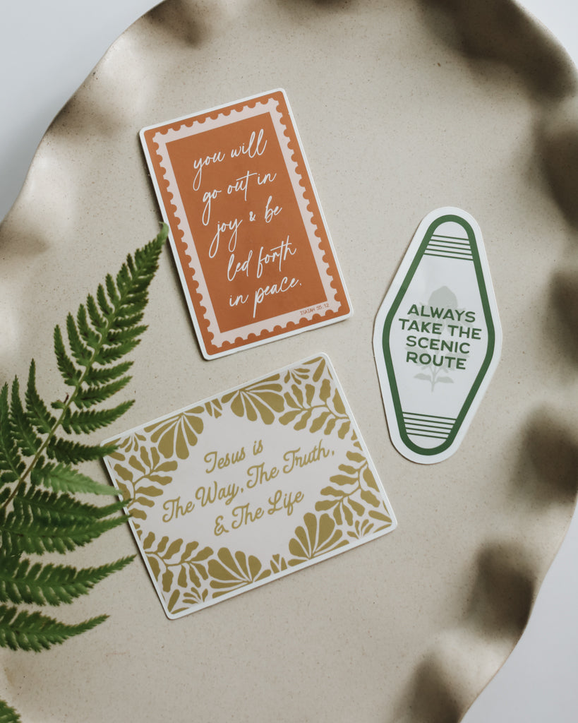 Scenic Route Decal