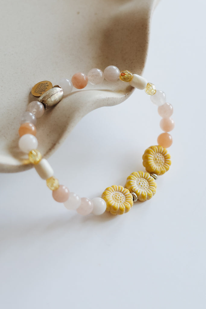 Field of Flowers Bracelet - Thrive Collection - August