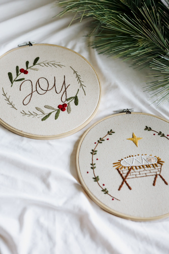The Reason for Joy Hoop Wall Decor Set - Set of 2