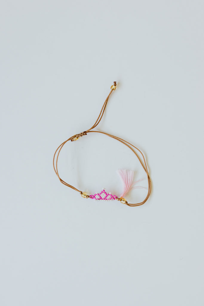 Beaded Crown Bracelet