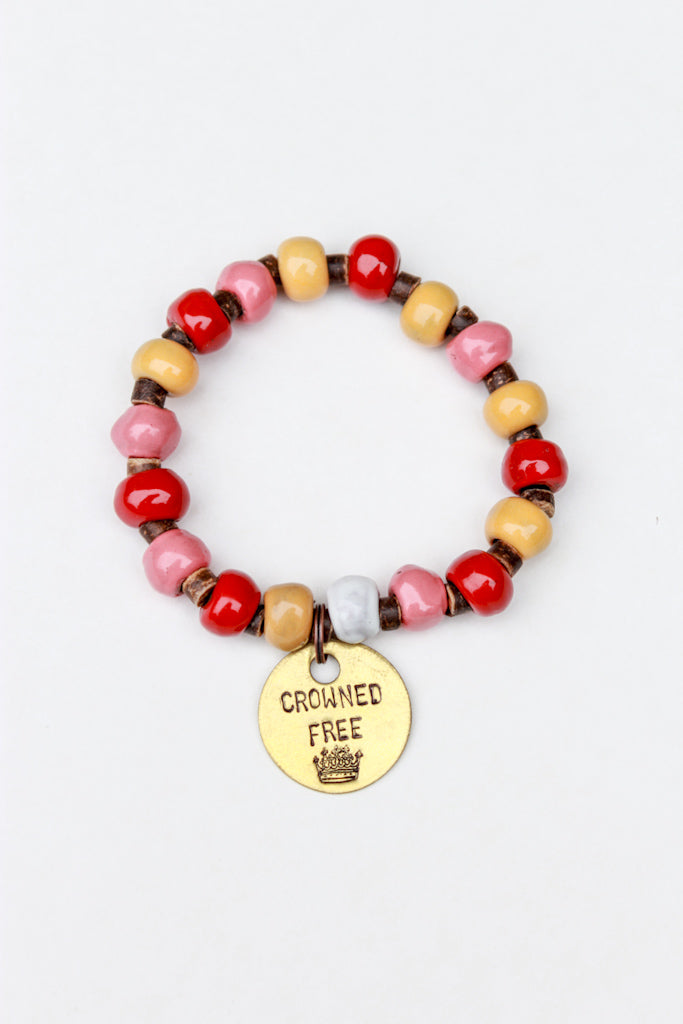 Dede Clay Bead Bracelet