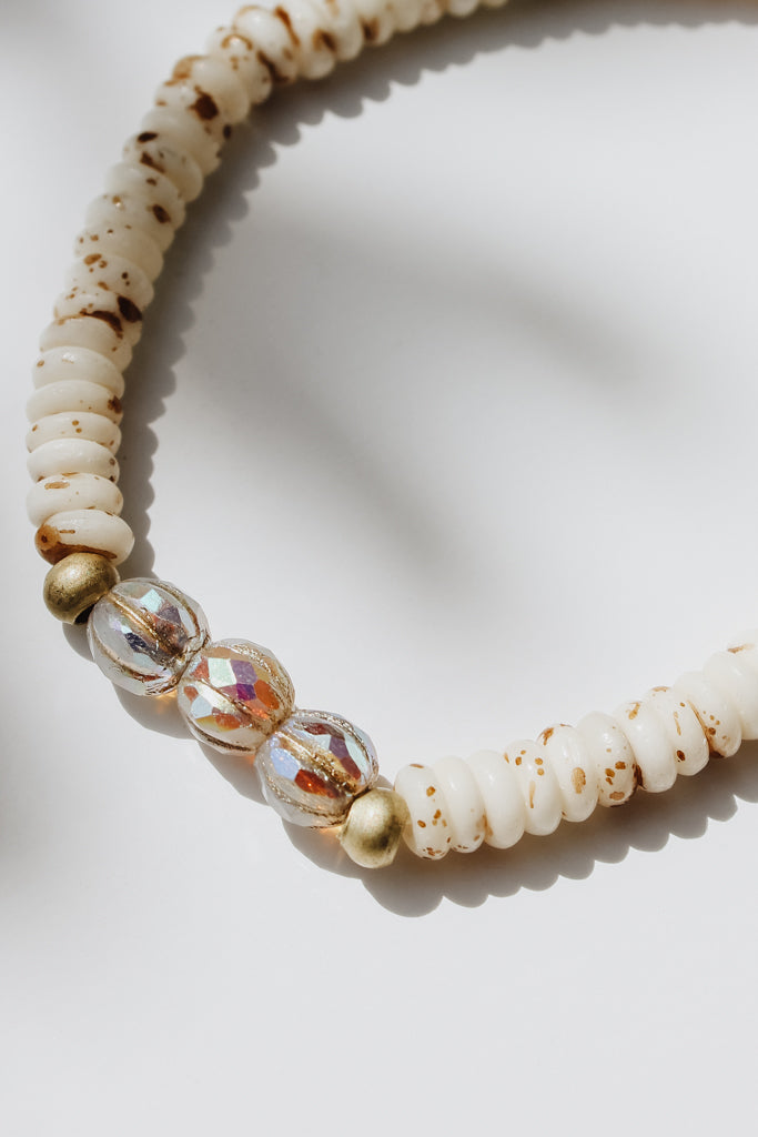 Ash and Ivory Bracelet