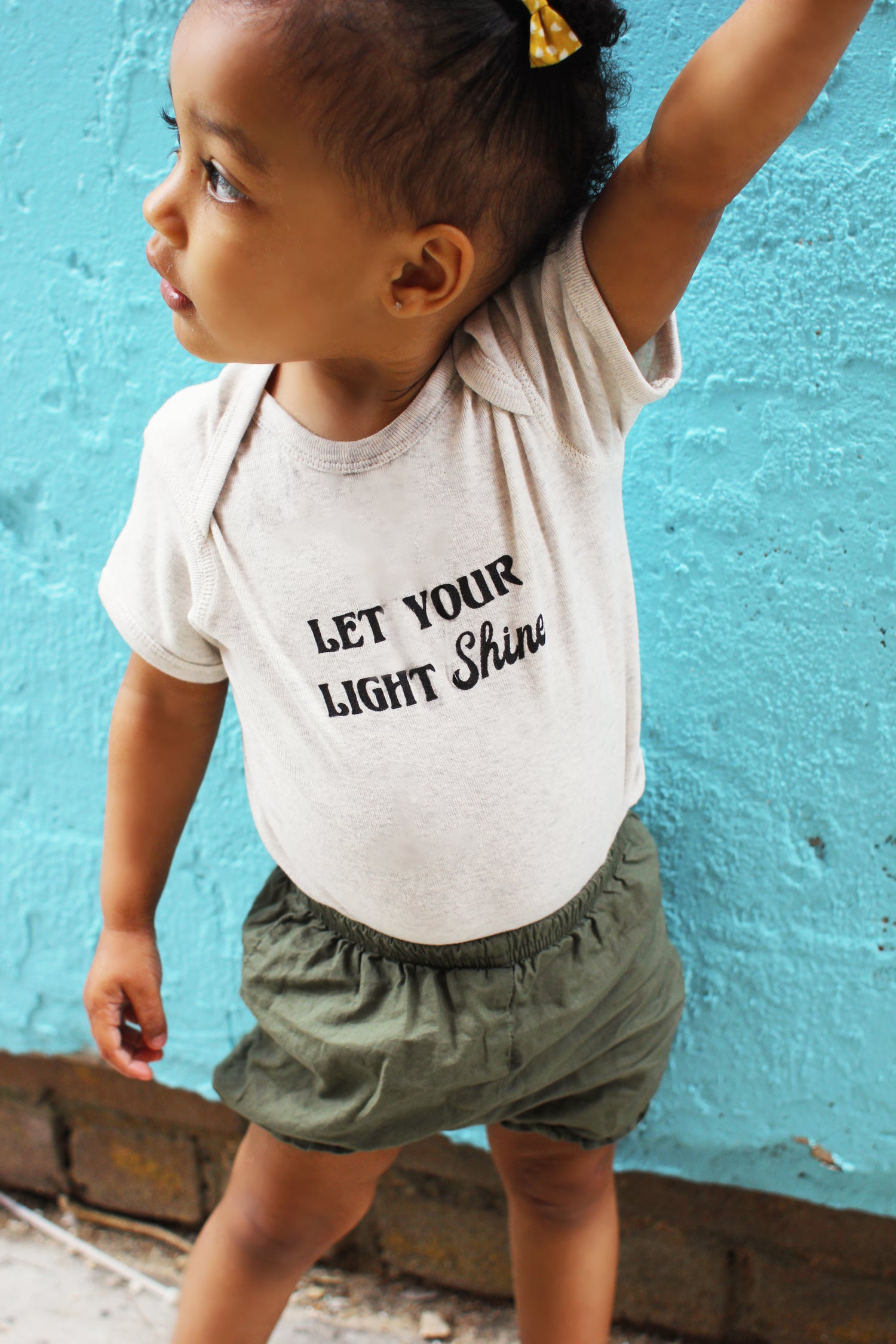 Let Your Light Shine Onesie