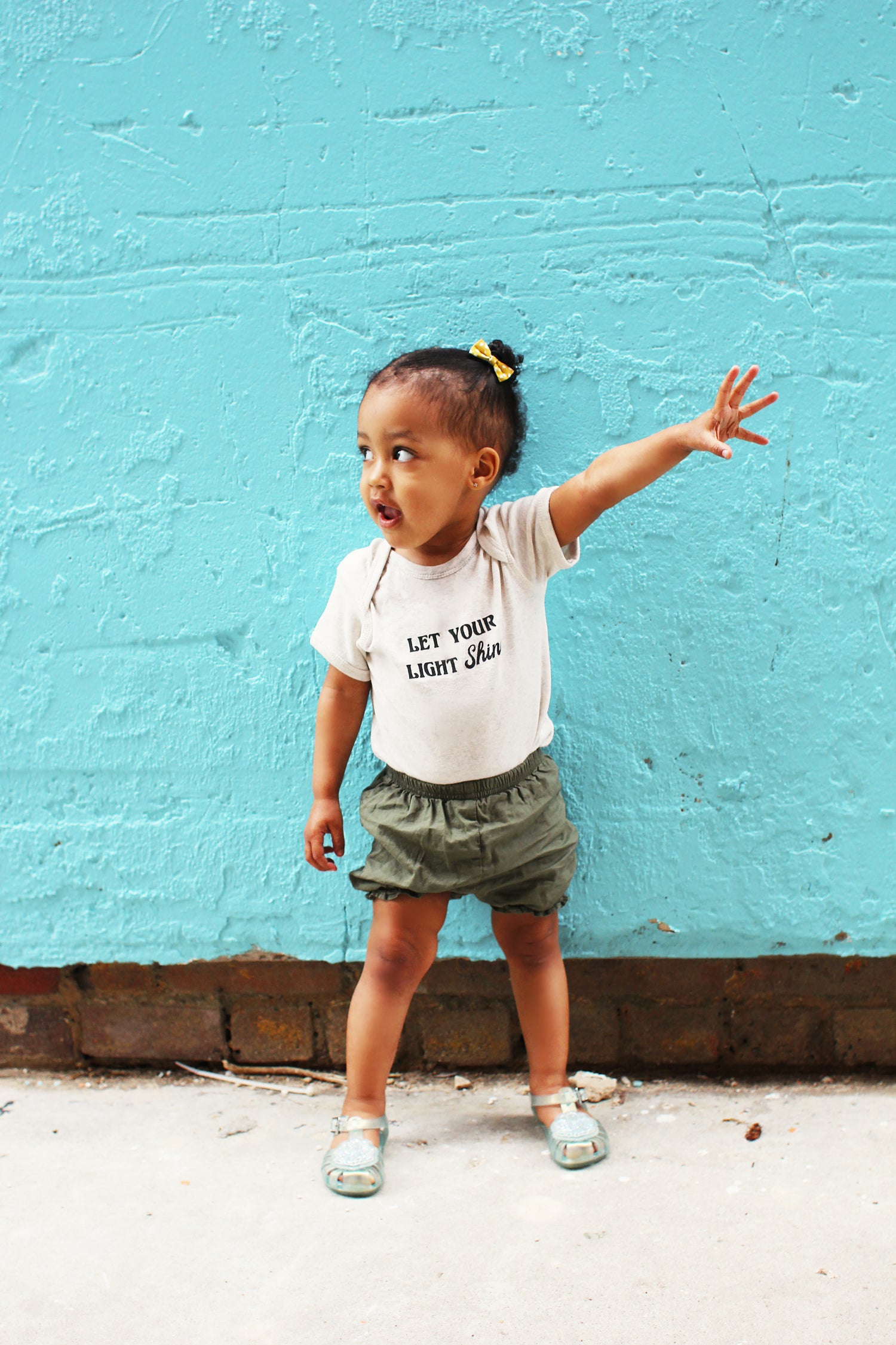 Let Your Light Shine Onesie