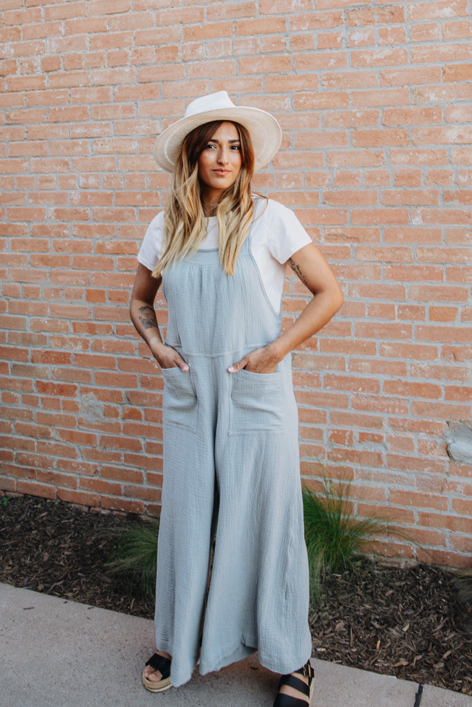 Dignity Jumpsuit - Gray