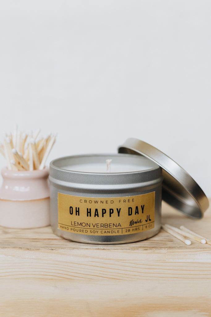 Oh Happy Day Candle