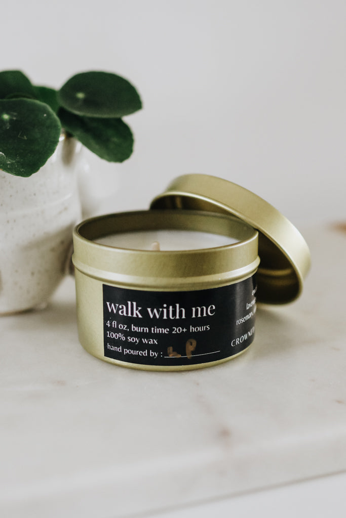 Walk With Me Candle - Mini