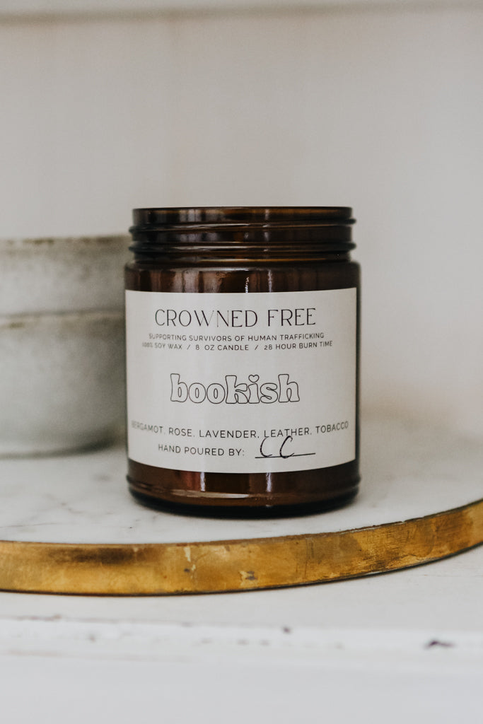Bookish Candle