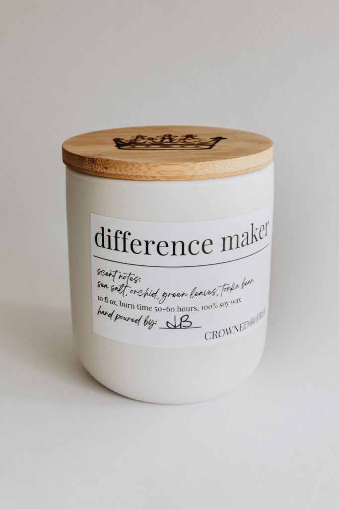 Difference Maker Candle - 10 oz