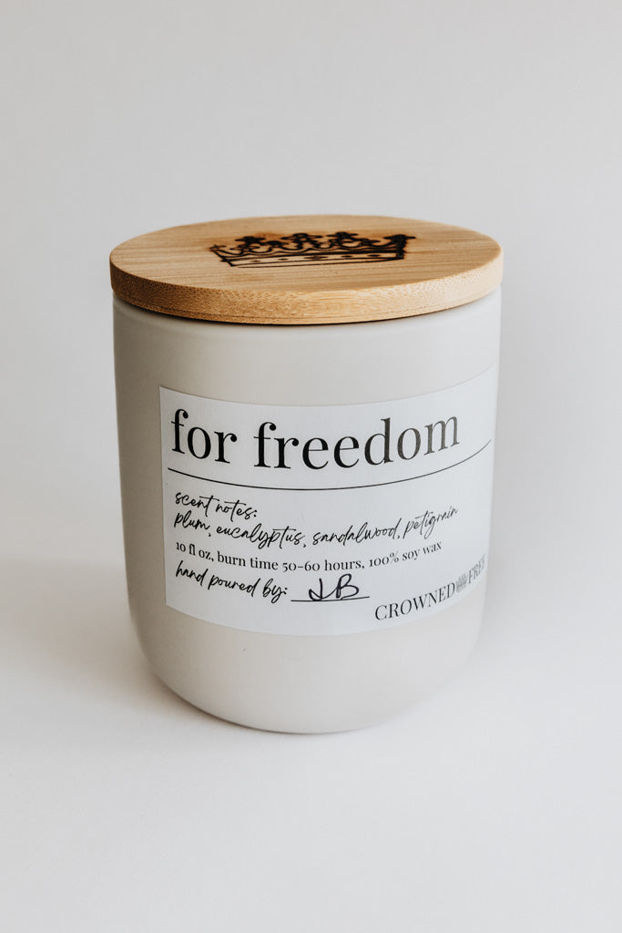 For Freedom Candle - 10 oz