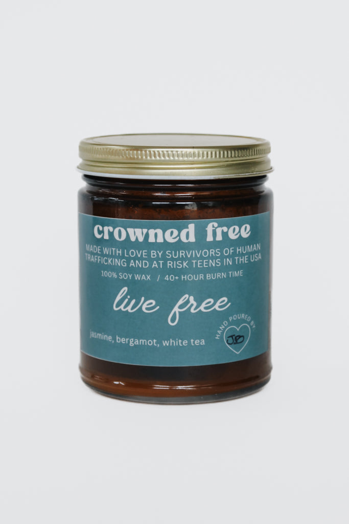 Live Free Candle - 8 oz