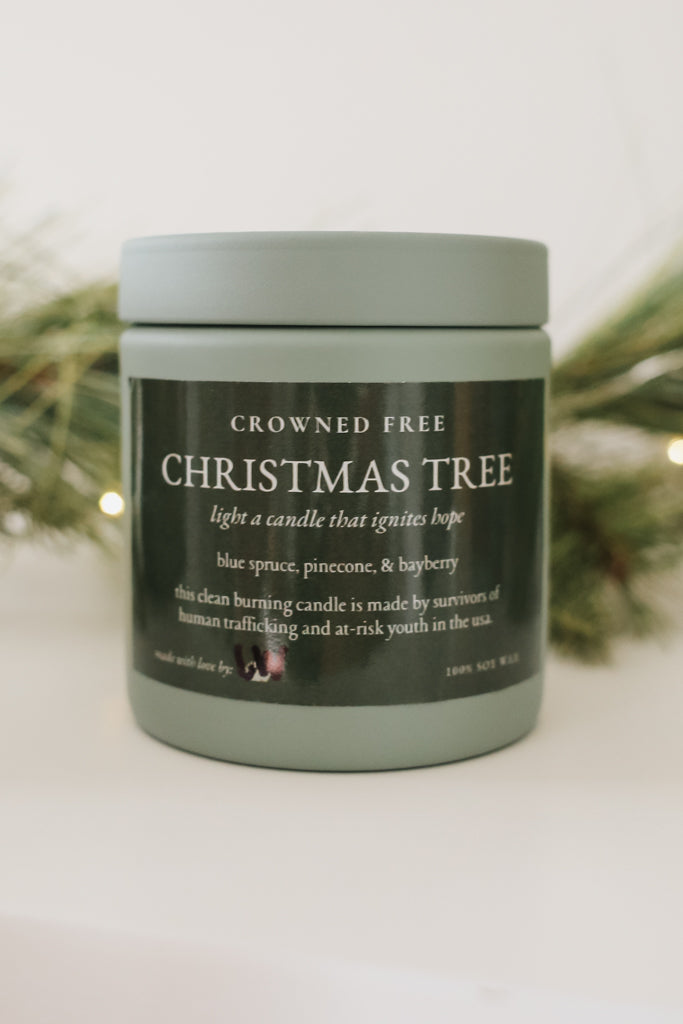Christmas Tree Candle