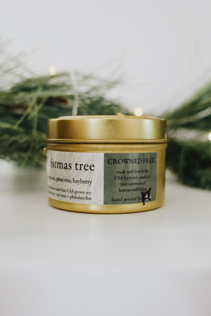 Christmas Tree Candle - Mini
