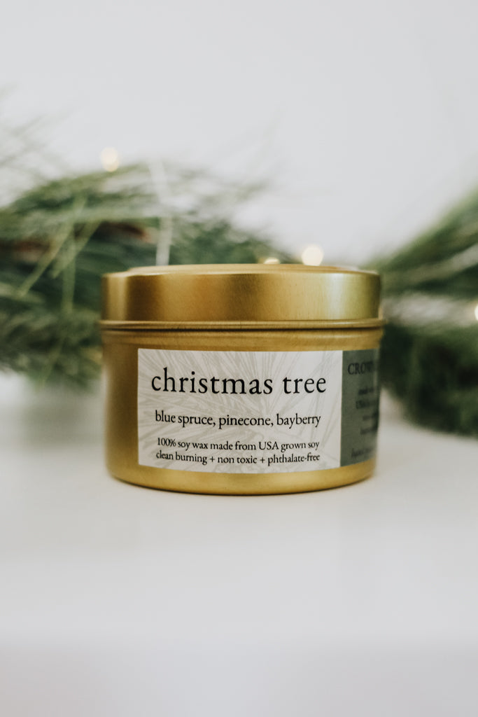Christmas Tree Candle - Mini