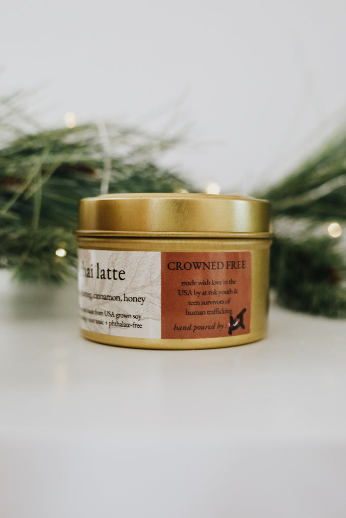 Chai Latte Candle - Mini