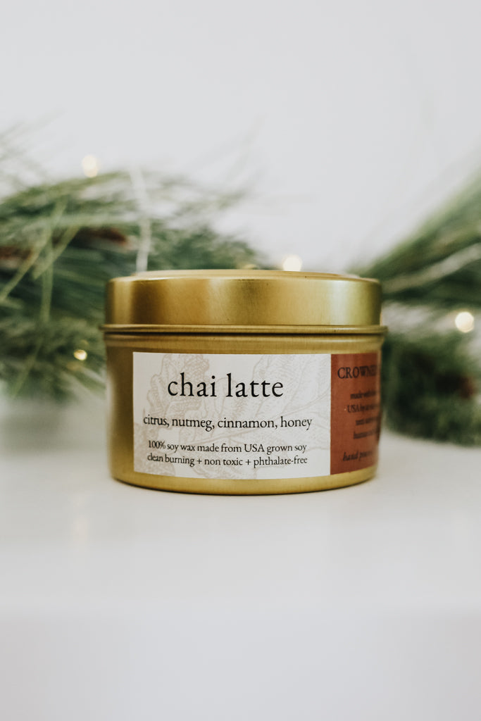Chai Latte Candle - Mini