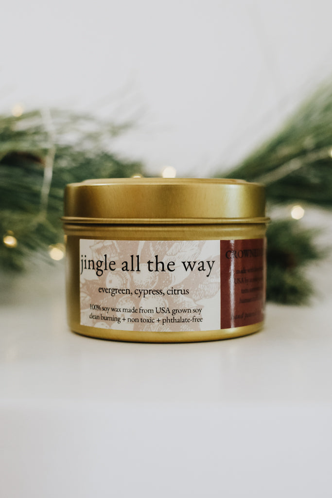 Jingle all the Way Candle - Mini