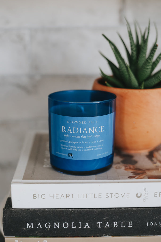 Radiance Candle - Blue