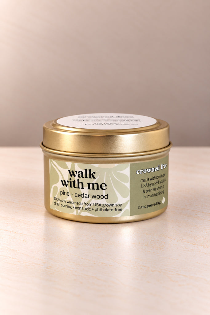 Walk With Me Candle - Mini