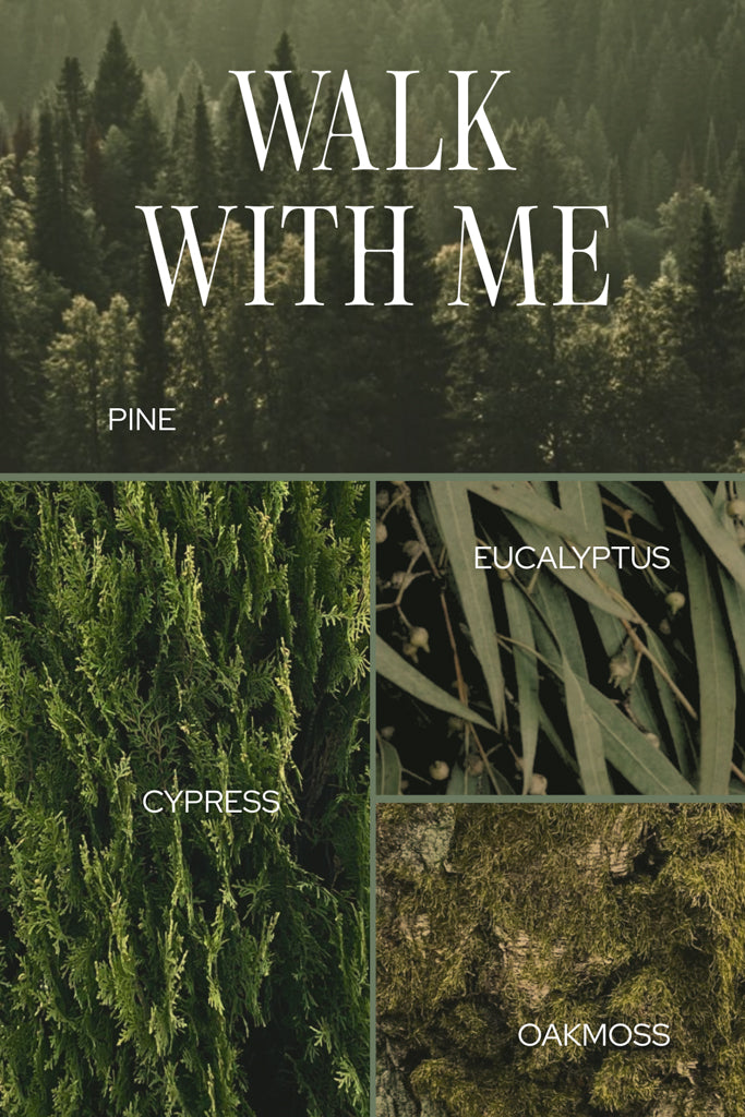 Walk With Me Candle - Silver Tin