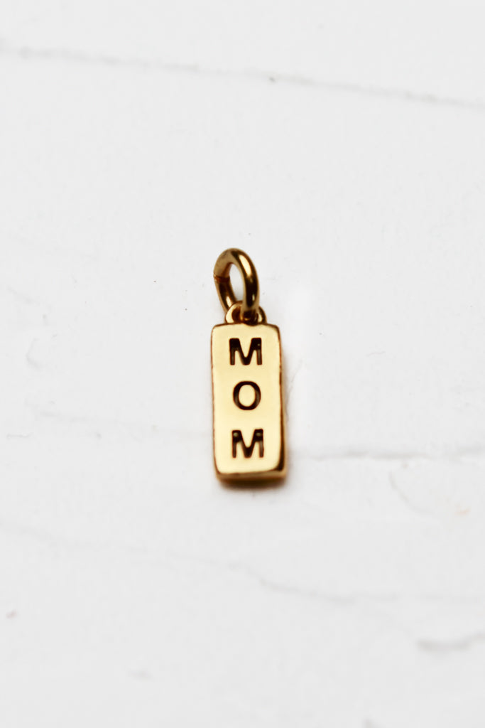 Mom Charm - Gold