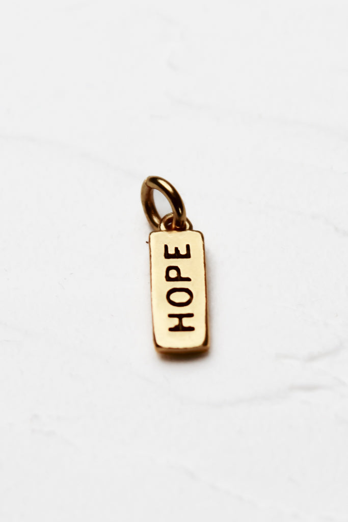 Hope Charm - Gold