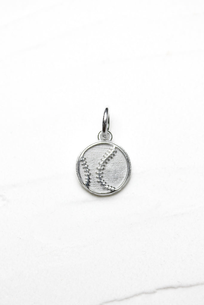 Baseball Charm - Silver