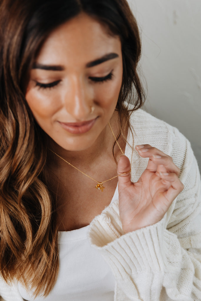 Mom Charm - Gold