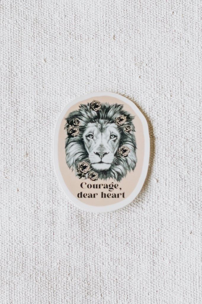 Courage Dear Heart Decal