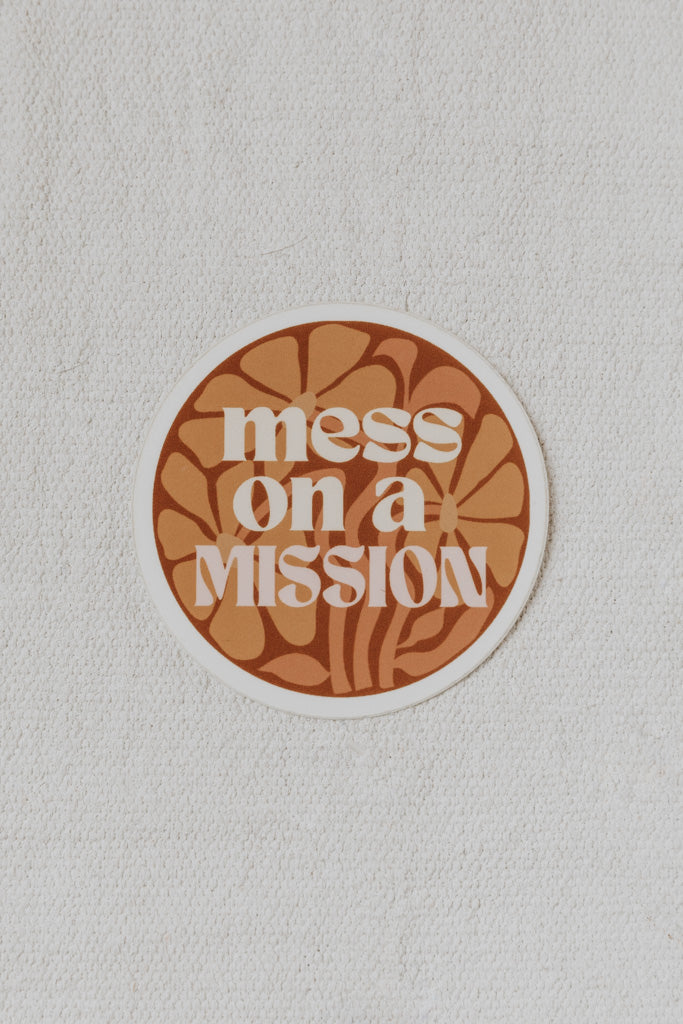 Mess on a Mission Decal