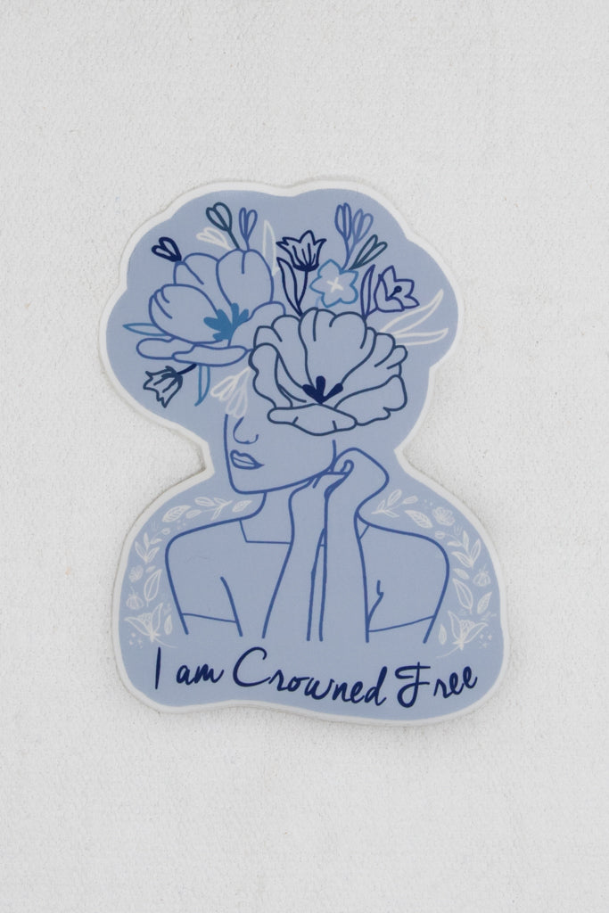 I Am Crowned Free Decal