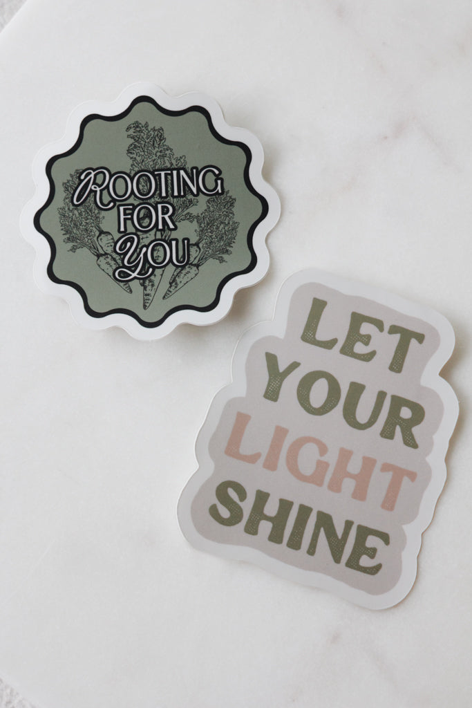 Let Your Light Shine Decal