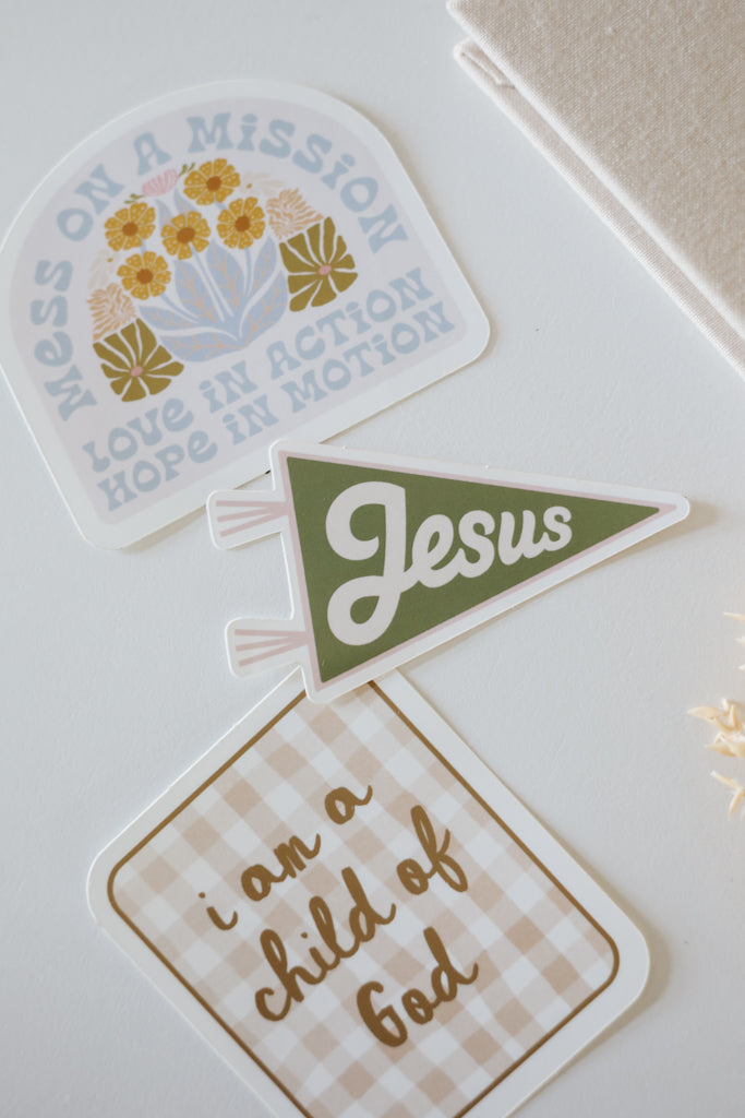 Mess on a Mission/Love in Action Decal