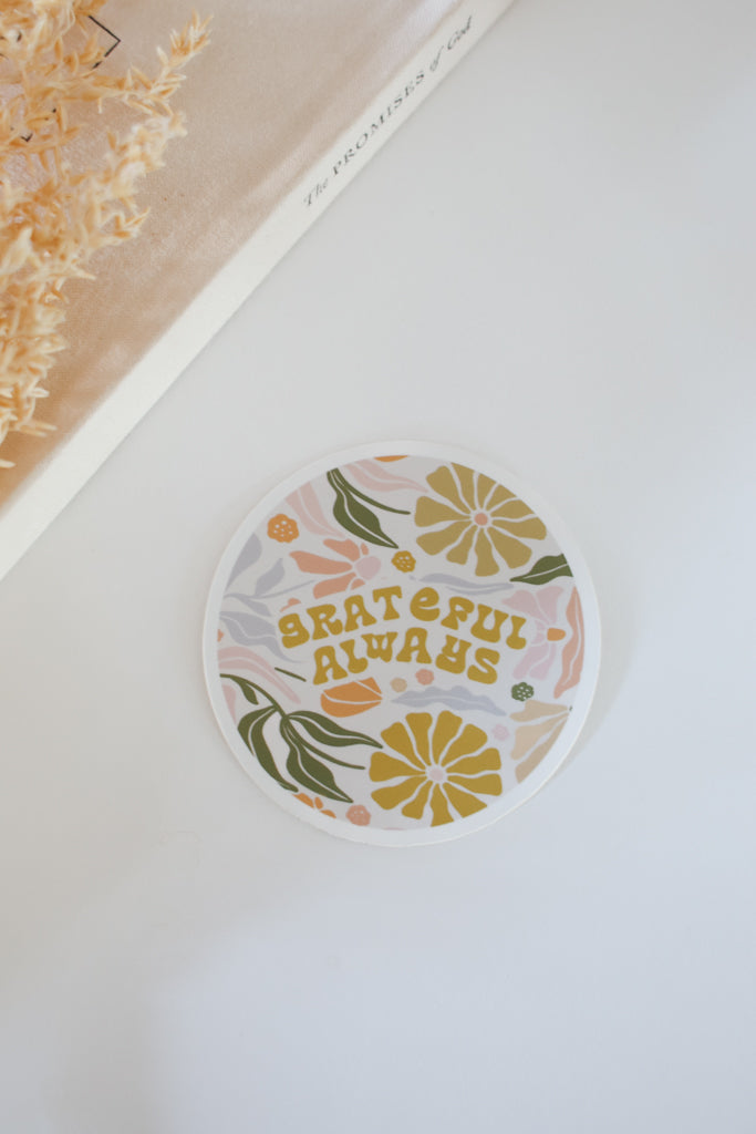 Grateful Always Decal