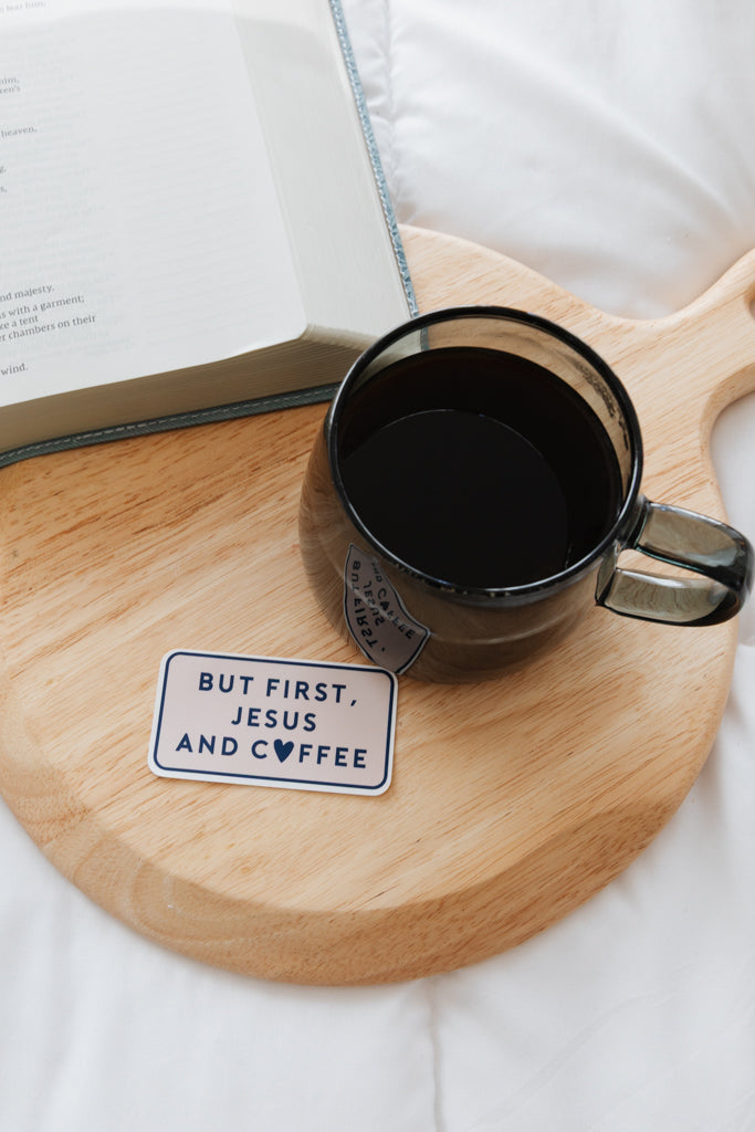 But First Jesus and Coffee Decal