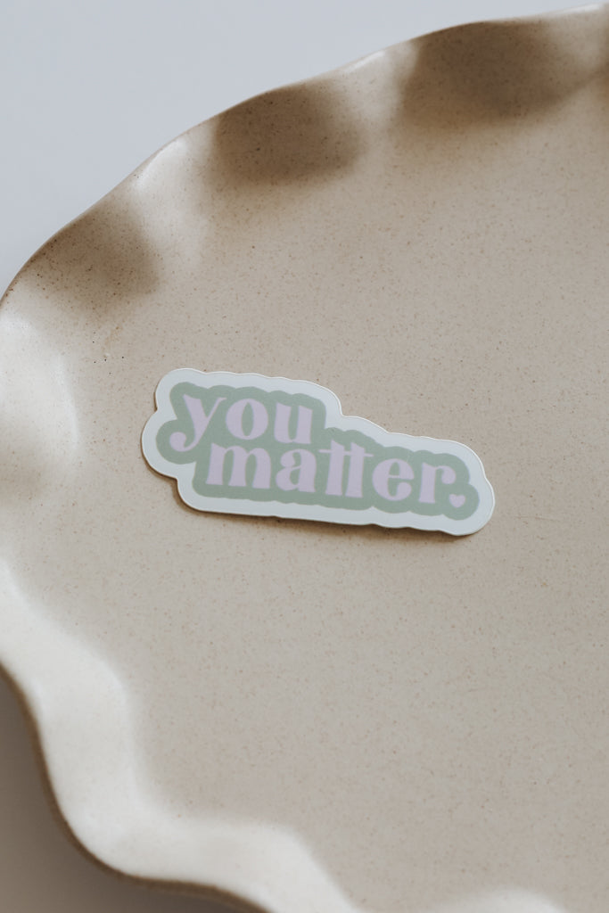You Matter Decal
