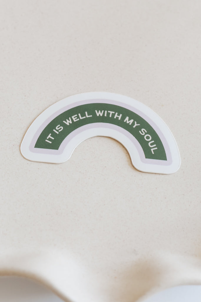 It is Well With My Soul Decal