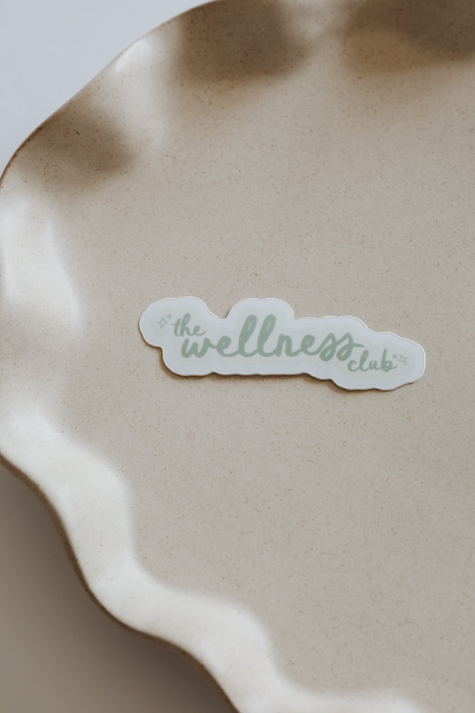The Wellness Club Decal