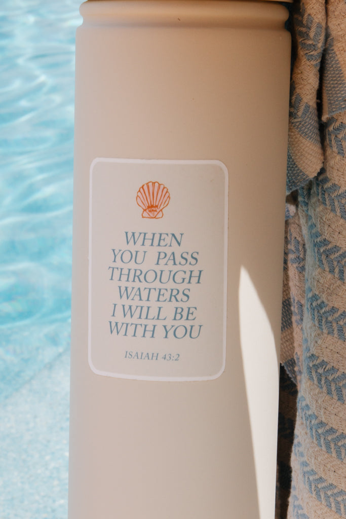 I Will Be With You Decal