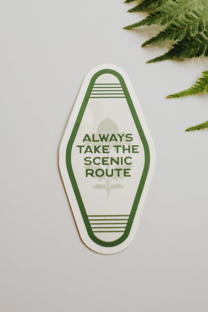 Scenic Route Decal