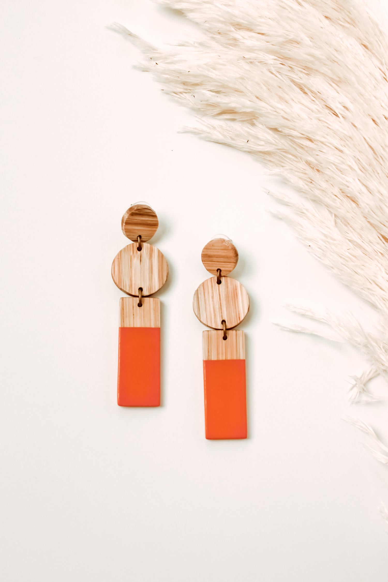Harvest Earrings - Orange