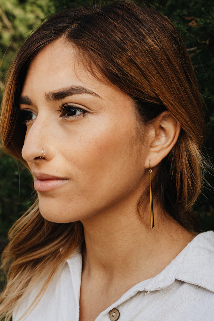 Branch Earrings in Gold