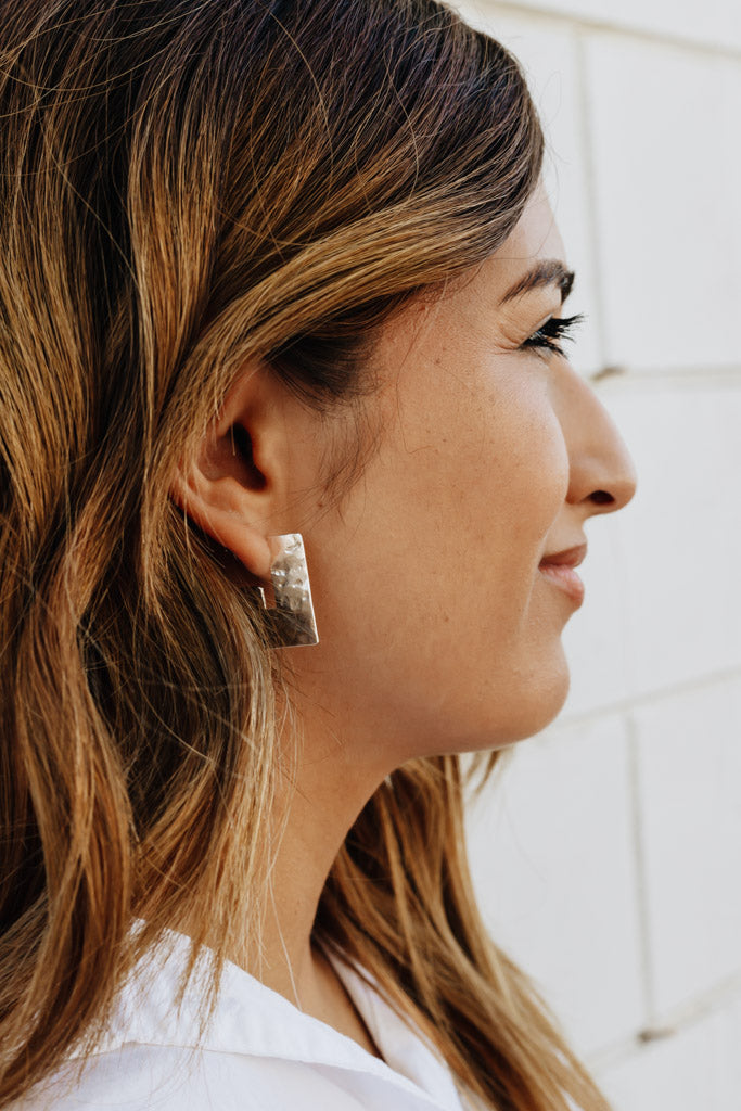 Mehida Earrings - Silver