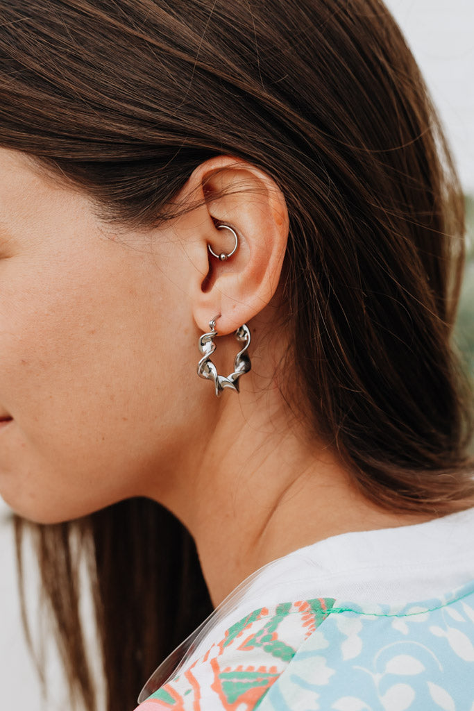 Lineage Earrings - Silver