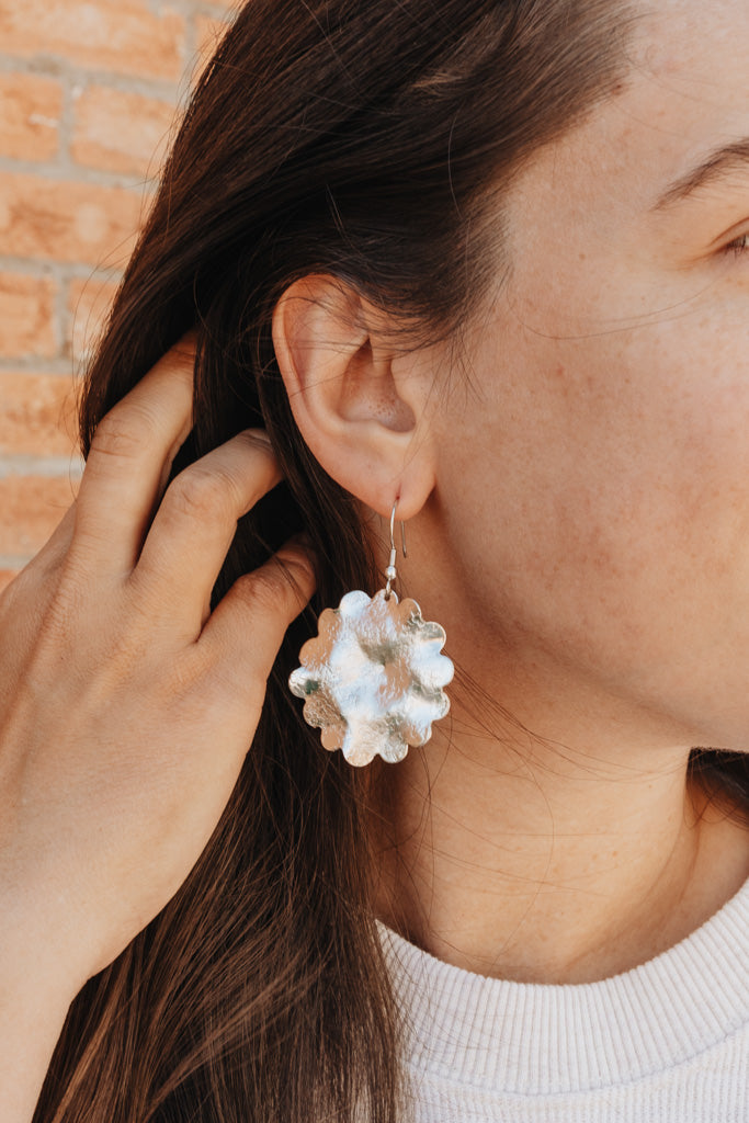 Eve Earrings-Silver