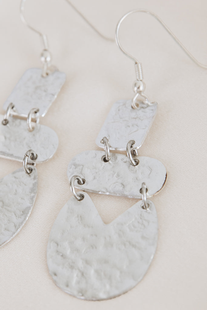 The Garden Earrings-Silver
