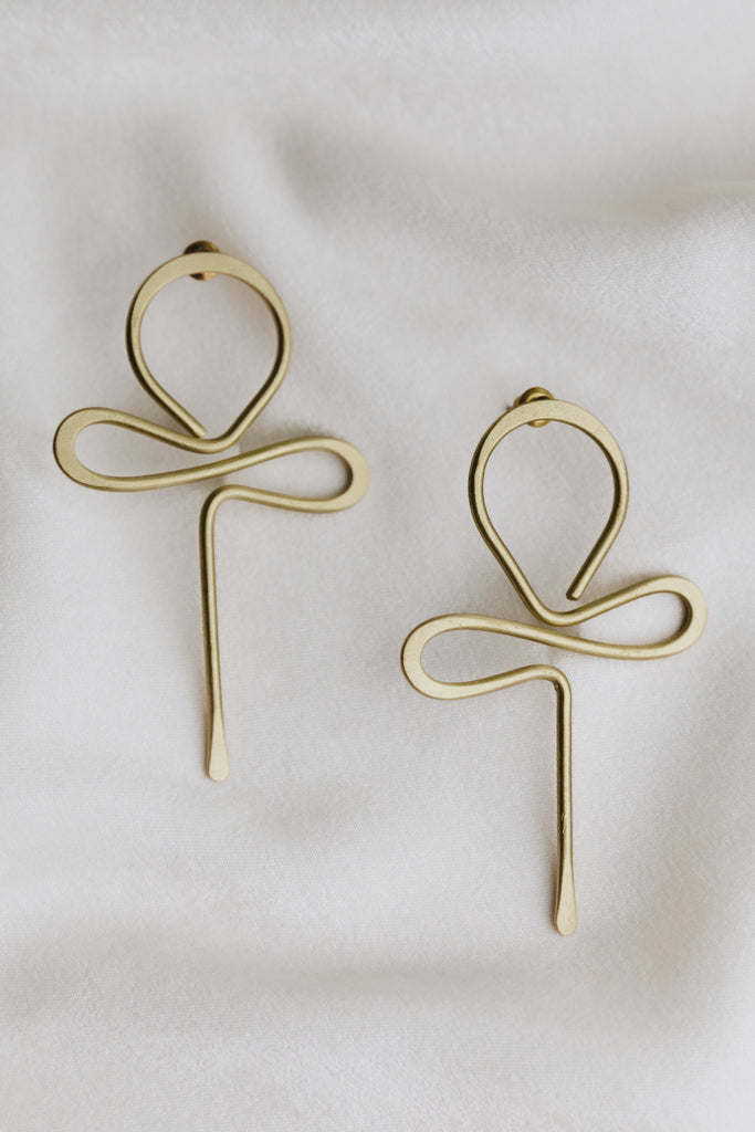 Intercessor Earrings-Gold